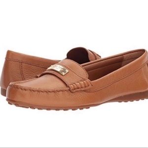 Coach Tan Driver Loafers, 9.5